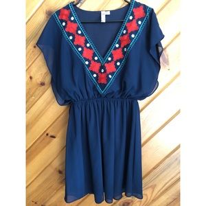 Alya Embroidered Dress